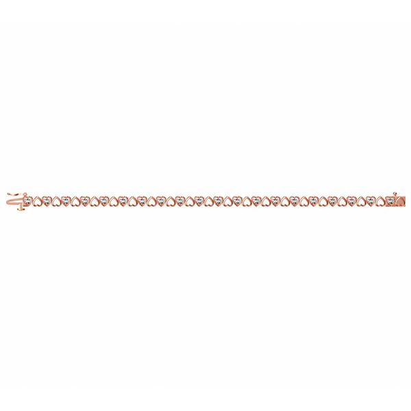 Nova Star(R) 1/4ctw. Lab-Grown Diamond Heart Bracelet alternate view