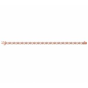 Nova Star(R) 1/4ctw. Lab-Grown Diamond Heart Bracelet alternate view