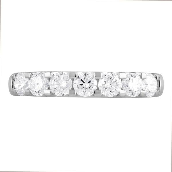 Nova Star(R) White Gold Lab Grown Diamond 7 Stone Anniversary Ring alternate view