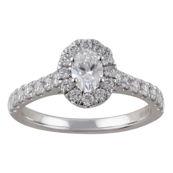 Nova Star(R) 3/8ctw. Lab Grown Diamond Oval Ring
