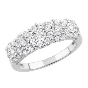 Nova Star(R) White Gold Lab Grown Diamond Engagement Ring alternate view
