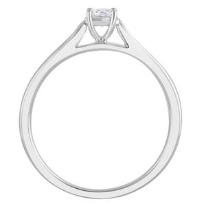 Nova Star(R) Sterling Silver Lab Grown Diamond Solitaire Ring alternate view
