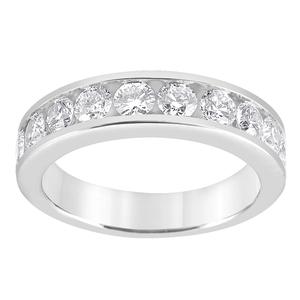 Nova Star(R) 14kt. White Gold 1 1/2ctw. Diamond Wedding Band