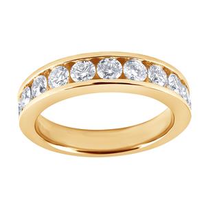 Nova Star(R) 14kt. Yellow Gold 1 1/2ctw. Diamond Wedding Band