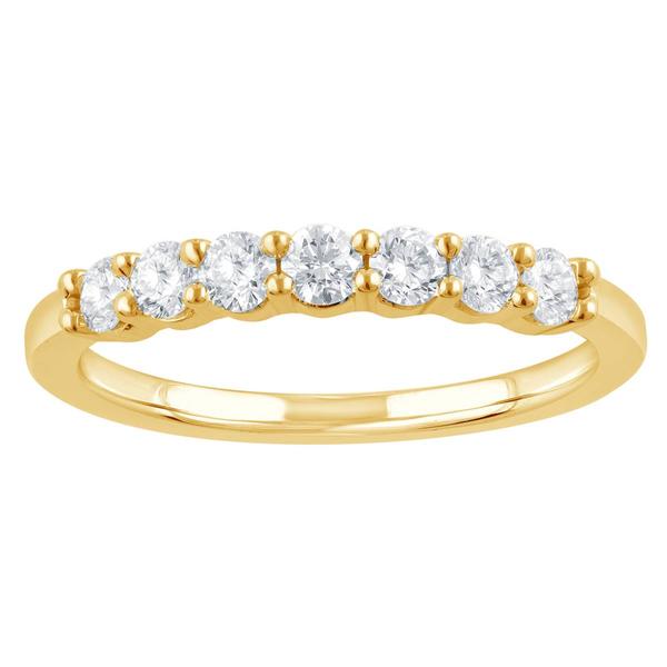 Nova Star(R) Yellow Gold 1/2ctw. Lab Grown Diamond Band Ring alternate view