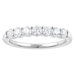 Nova Star(R) White Gold 3/4ctw. Lab Grown Diamond Band Ring alternate view