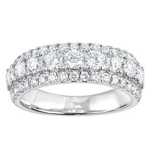 Nova Star(R) Sterling Silver 1.5ctw. Lab-Grown Diamond Ring