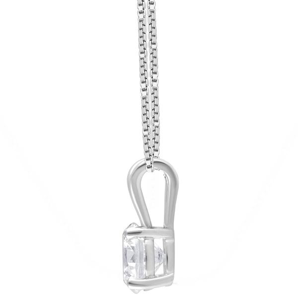 Nova Star(R) White Gold Lab Grown 3/4ctw. Diamond Solitaire Pendant alternate view