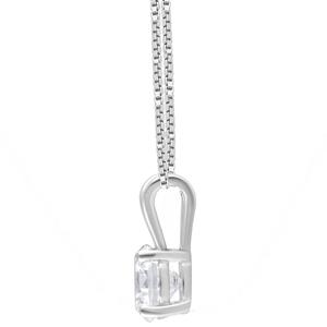 Nova Star(R) White Gold Lab Grown 3/4ctw. Diamond Solitaire Pendant alternate view