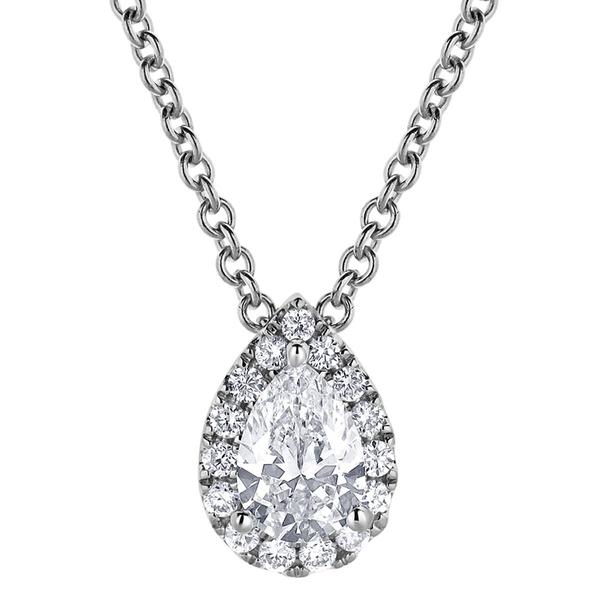 Nova Star(R) 14kt. White Gold 3/8ctw. Lab Grown Diamond Pendant