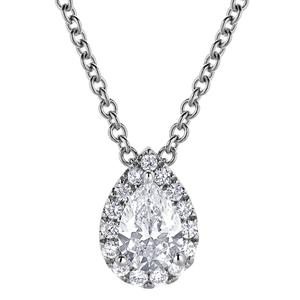Nova Star(R) 14kt. White Gold 3/8ctw. Lab Grown Diamond Pendant alternate view