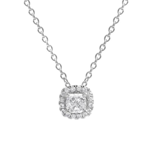 Nova Star(R) White Gold 1/3ctw. Lab Grown Diamond Pendant