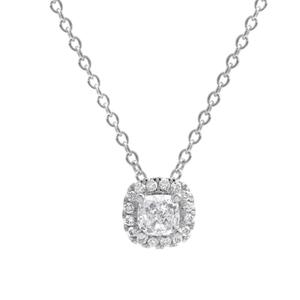 Nova Star(R) White Gold 1/3ctw. Lab Grown Diamond Pendant