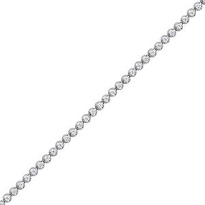 Nova Star(R) 7in. Sterling Silver 1ctw. Lab Grown Diamond Bracelet alternate view