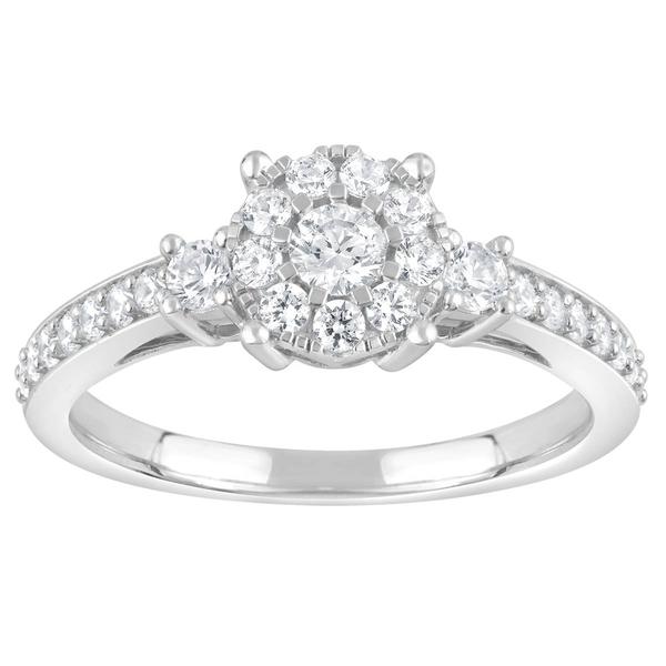 Endless Affection(tm) 14kt. White Gold Diamond Bridal Ring alternate view