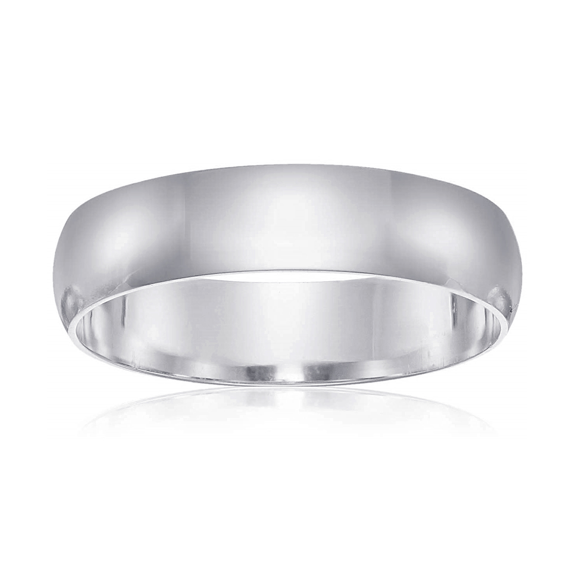 Endless Affection(tm) 10kt. White Gold 4mm Plain Wedding Band