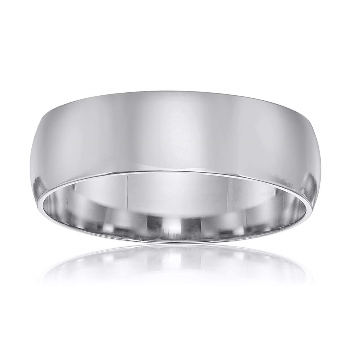 Endless Affection(tm) 10kt. White Gold 5mm Plain Wedding Band