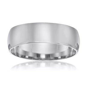 Endless Affection(tm) 10kt. White Gold 5mm Plain Wedding Band