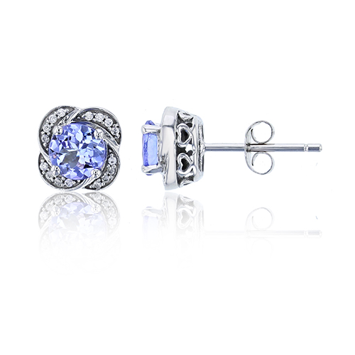 Gemstone Classics(tm) 11/20ctw. Tanzanite Stud Earrings