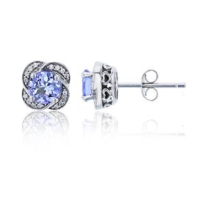 Gemstone Classics(tm) 11/20ctw. Tanzanite Stud Earrings