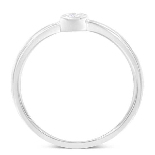 Round Shaped Diamond Promise Ring alternate view