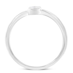 Round Shaped Diamond Promise Ring alternate view