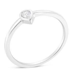Sterling Silver Miracle Set Diamond Ring alternate view