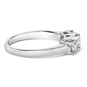 Haus of Brilliance 3/4ctw. Lab Grown Diamond 3 Stone Ring alternate view
