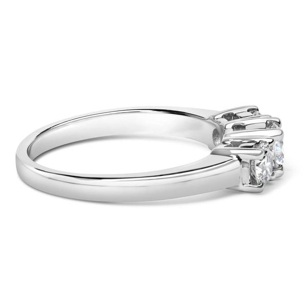 Haus of Brilliance 3/4ctw. Lab Grown Diamond 3 Stone Ring alternate view