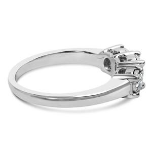 Haus of Brilliance 1/2ctw. Lab Grown Diamond 3 Stone Ring alternate view