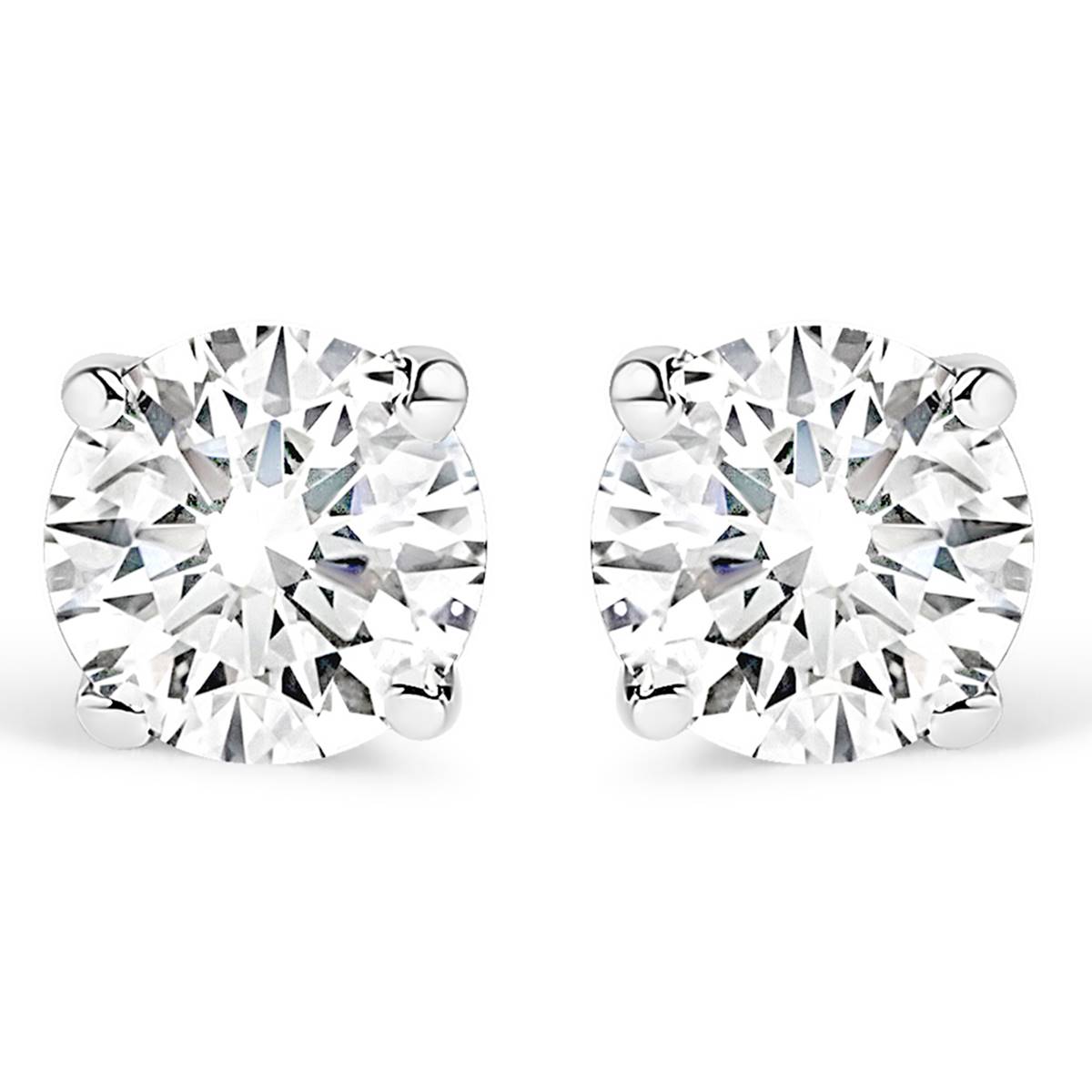 Haus Of Brilliance 1/4ctw. Lab Grown Diamond Solitaire Earrings