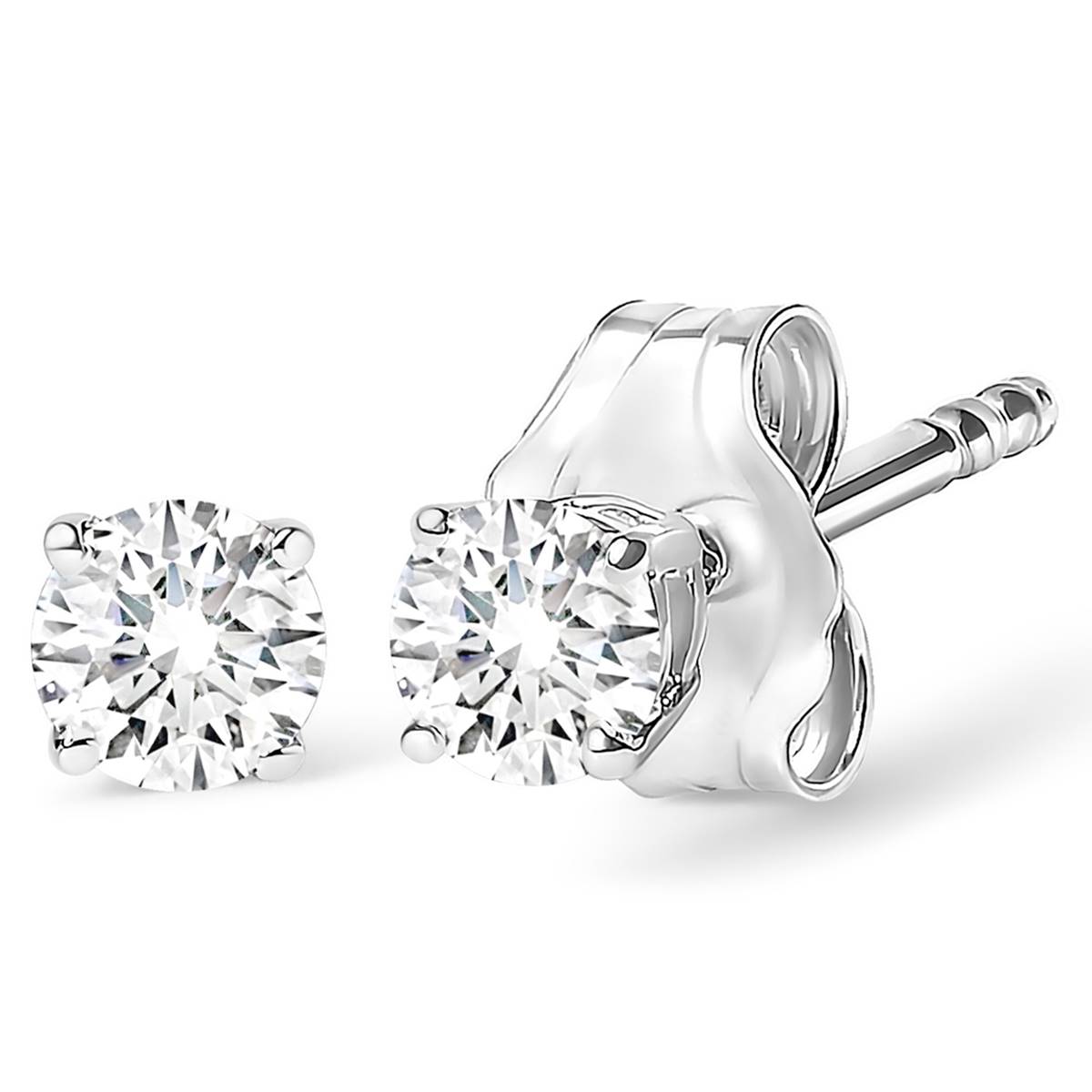 Haus Of Brilliance 1/4ctw. Lab Grown Diamond Solitaire Earrings