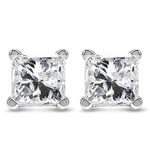 Haus of Brilliance 1/4ctw. Lab Grown Diamond Square Stud Earrings