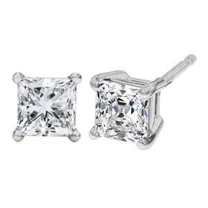Haus of Brilliance 1/2ctw. Lab Grown Diamond Square Stud Earrings