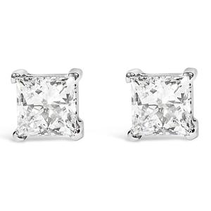 Haus of Brilliance Lab Grown Diamond Square Stud Earrings alternate view