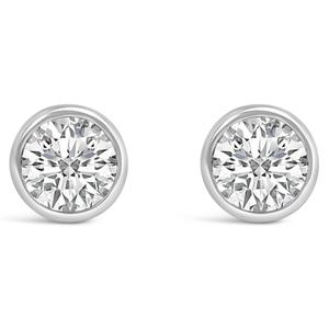 Haus of Brilliance 1ctw. Lab Grown Diamond Round Stud Earrings alternate view