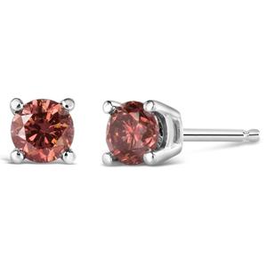 Haus of Brilliance 1/2ctw. Lab Grown Pink Diamond Stud Earrings