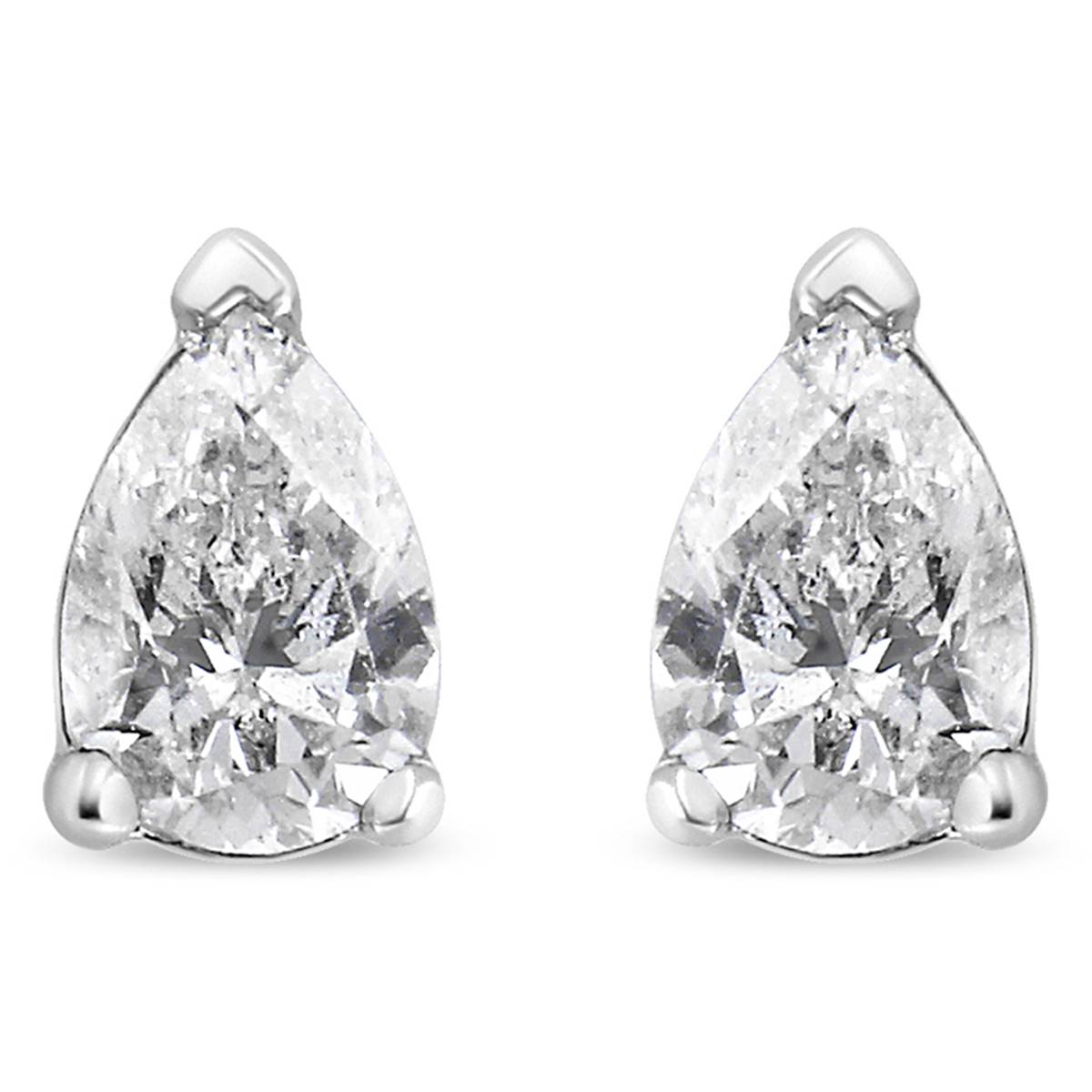 Haus Of Brilliance 3/4ctw. Lab Grown Diamond Solitaire Earrings