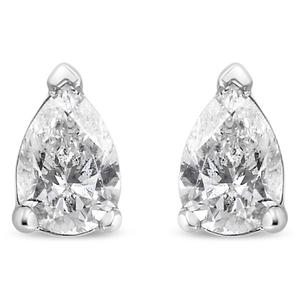 Haus of Brilliance 3/4ctw. Lab Grown Diamond Solitaire Earrings alternate view