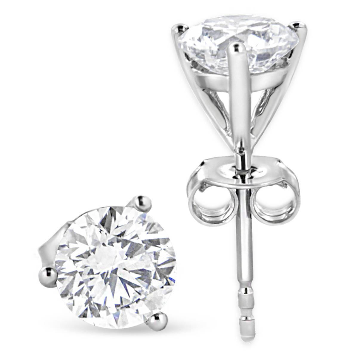 Haus Of Brilliance 3/4ctw. Lab Grown Diamond Stud Earrings