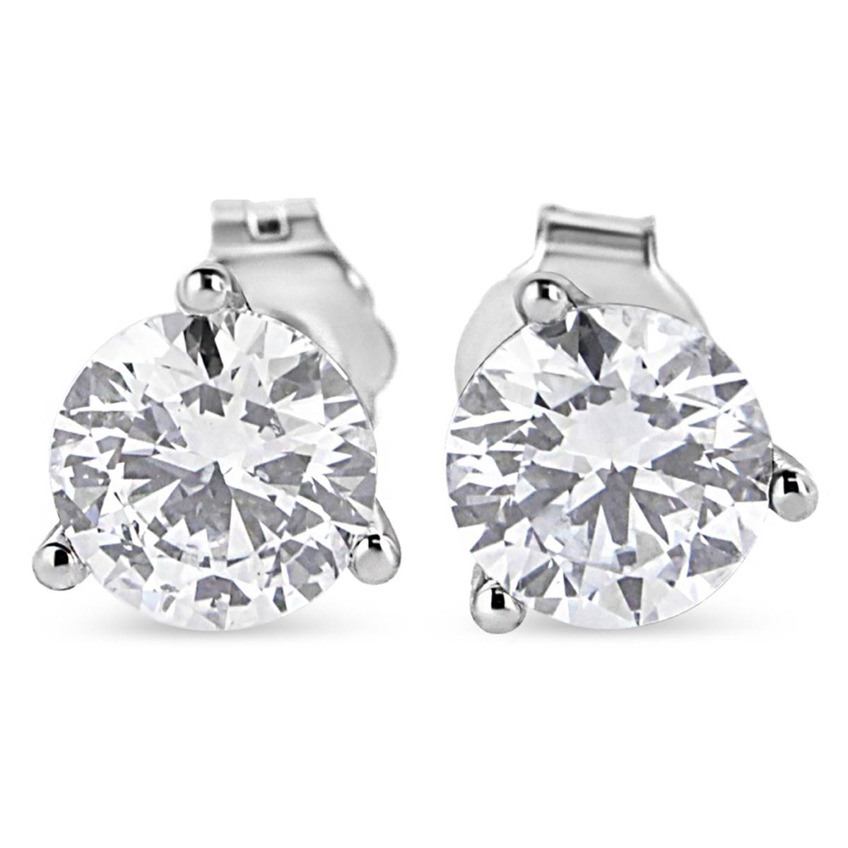 Haus Of Brilliance 1 1/2ctw. Lab Grown Diamond Stud Earrings