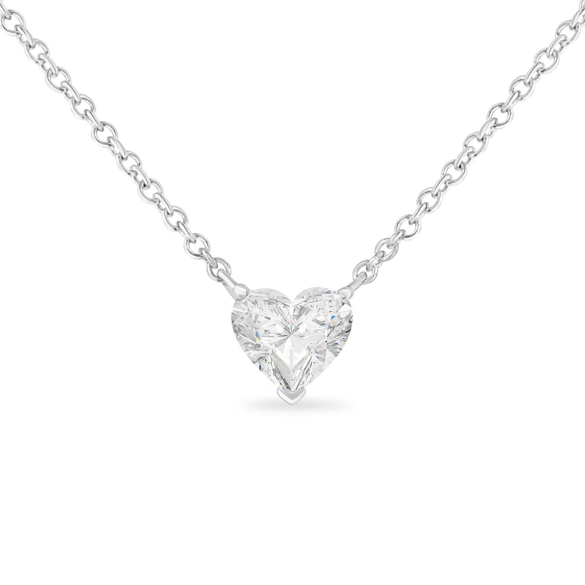 Haus Of Brilliance 1/4ctw. Lab Grown Diamond Heart Pendant