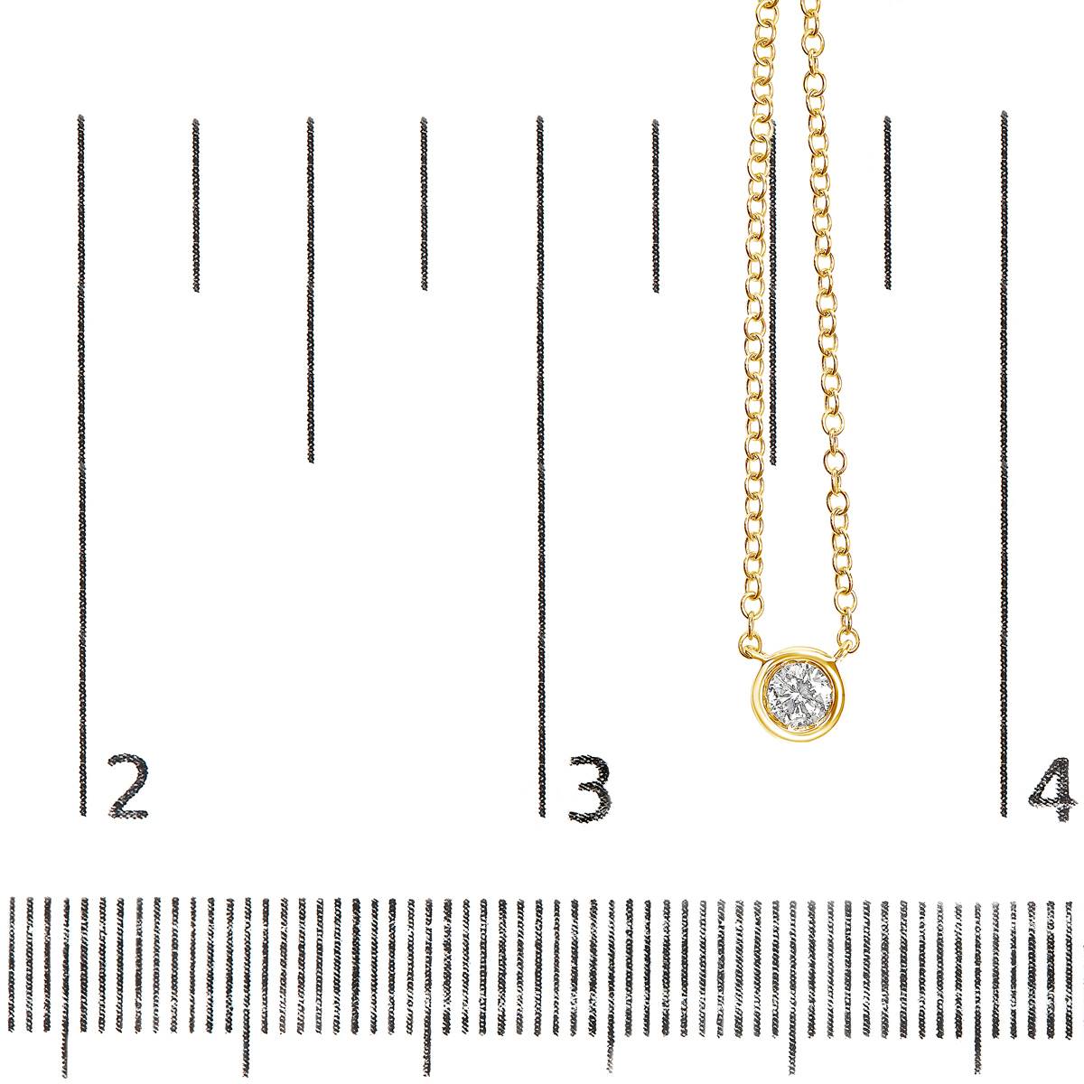 Haus Of Brilliance 10kt. Gold 1/5ctw. Diamond Round Pendant