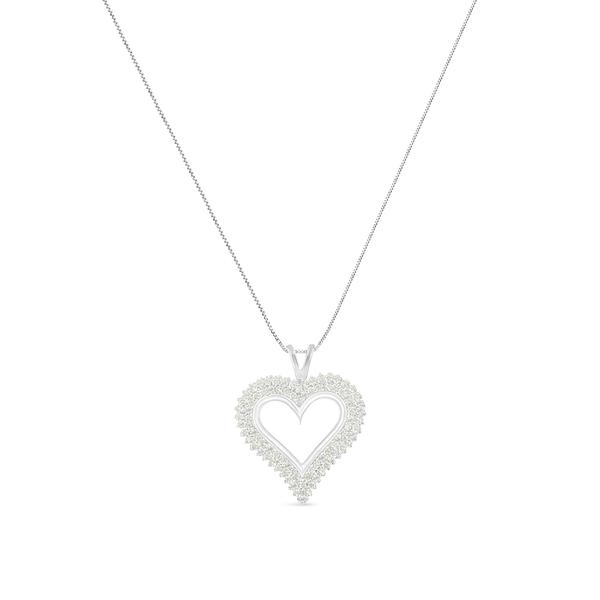 Diamond Classics(tm) 1ctw. Diamond Heart Pendant alternate view