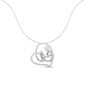 Diamond Classics(tm) 1/6ctw. Diamond Heart Pendant alternate view