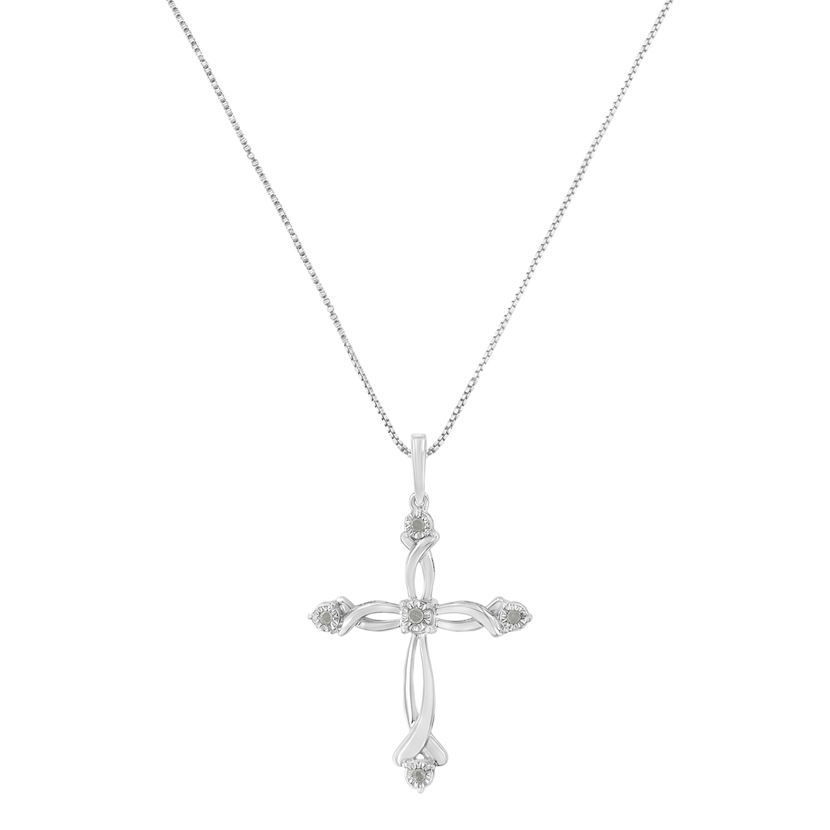 Diamond Classics(tm) Diamond Accent Cross Pendant