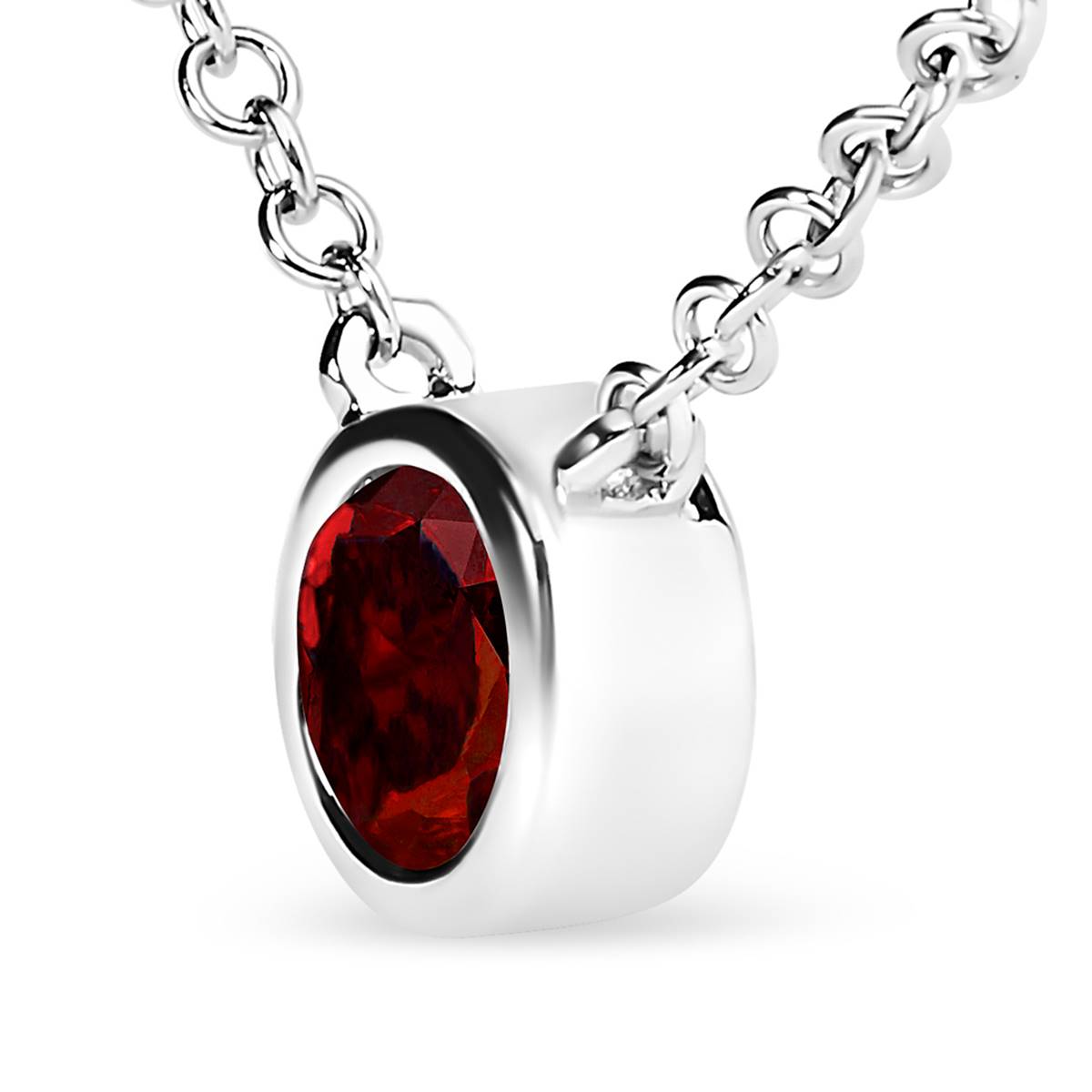 Haus Of Brilliance 1/2ctw. Red Lab Grown Diamond Pendant Necklace