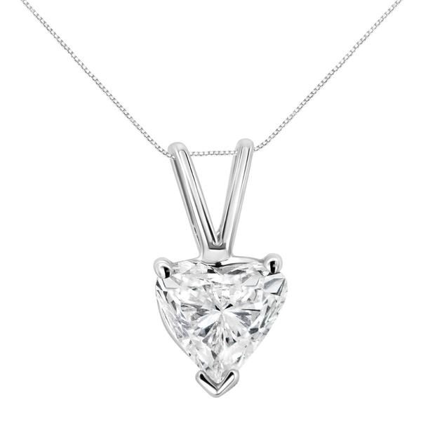 Haus of Brilliance 1/2ctw. Lab Grown Diamond Heart Pendant