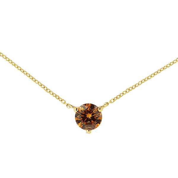 Haus of Brilliance 1/2ctw. Yellow Lab Grown Diamond Pendant