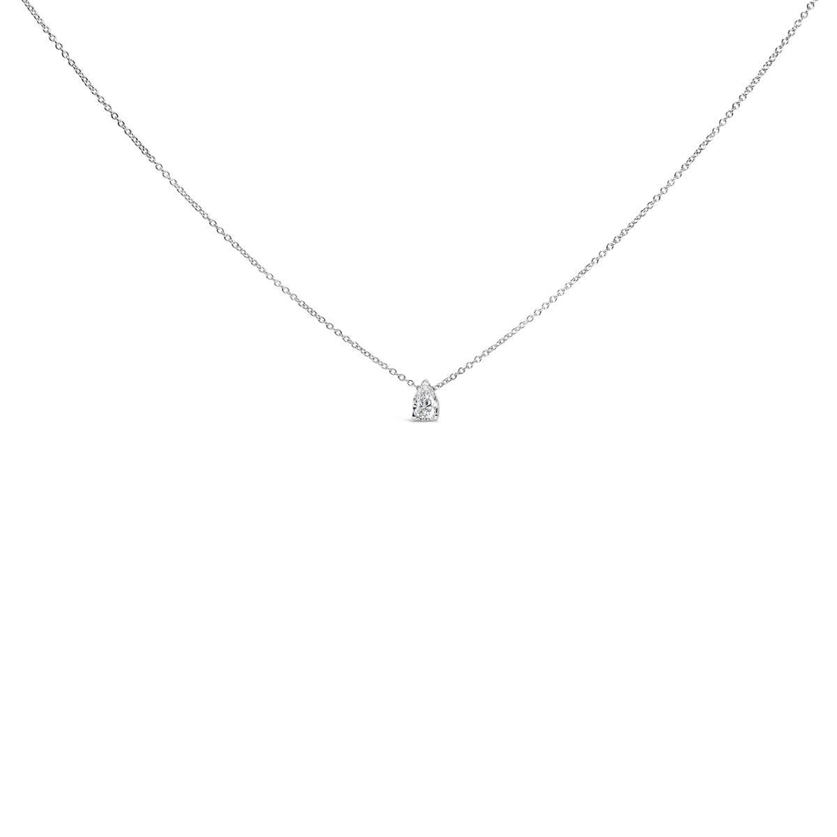 Haus Of Brilliance 14kt. White Gold Lab Grown Diamond Pendant